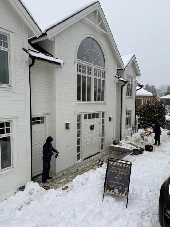 Utvendig renovering enebolig